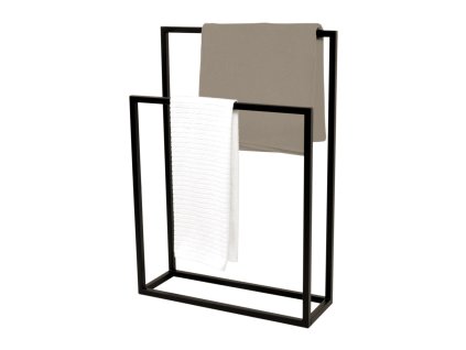 Stojan na ručníky TOWEL 2 černý KS-10/85x60x20 cm