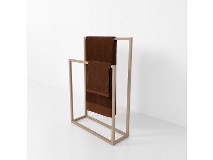 Stojan na ručníky TOWEL 2 béžový KS-51/85x60x20 cm