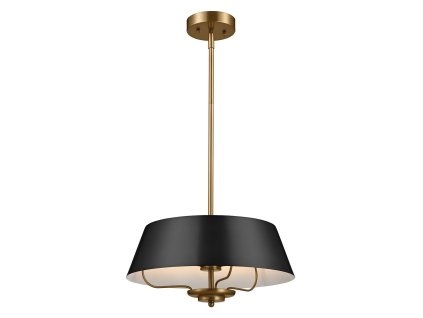 Elstead LUELLA 3 BKB retro světlo nad stůl 3xE27