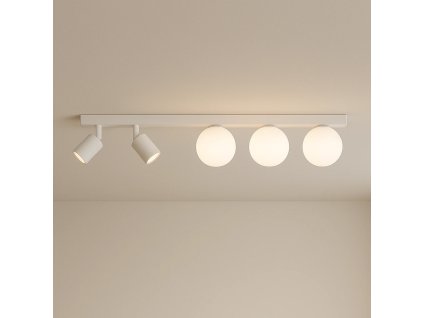 Bílé lineární svítidlo K-5496 2×GU10/3×G9/80 cm