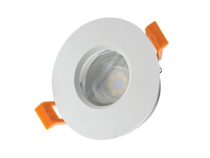 Bodovka do koupelny IP65 FIALE/GU10 bílá barva 83×51mm