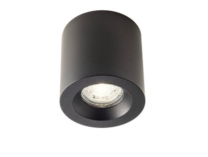 Černá bodovka do koupelny Redo Prato 01-3353 GU10