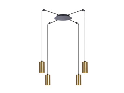 Lustr pavouk Kaja PUERTO 4892/4×bodovka GU10