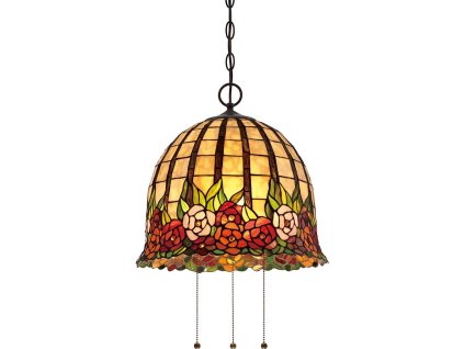 Vitážový lustr Elstead ROSECLIFFE 3xE27 38 cm