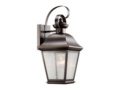 Venkovní vintage lucerna Elstead MOUNT VERNON M 43 cm starý bronz IP44 1xE27