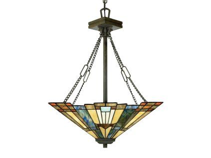 Vitážový lustr Elstead INGLENOOK-P-B 3xE27 45 cm