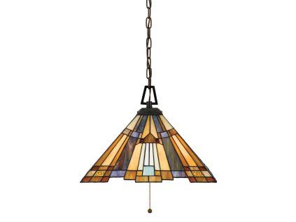 Vitážový lustr Elstead INGLENOOK-P-A 3xE27 43 cm