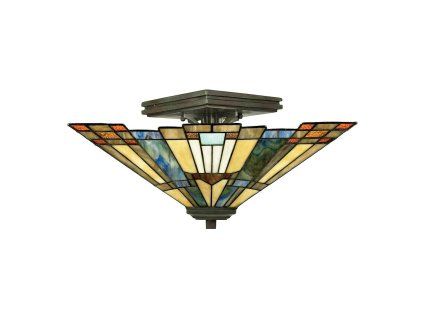 Vitážové stropní svítidlo Elstead INGLENOOK-SF 2xE27 36 cm