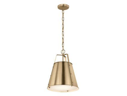 Elstead ETCHER světlo nad stůl 33 cm šampaňský bronz