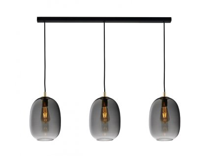 Luxusní lustr s kouřovými skly ONYX 10894308