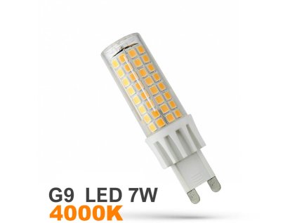 Žárovka G9 LED 7W/neutrální 4000K/780lm