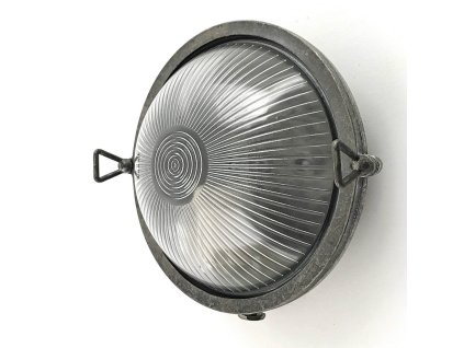 Industriální světlo BULKHEAD 14DP/starý cín