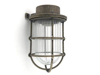 Venkovní vintage světlo NAUTICA 16NMO/oxidovaná mosaz