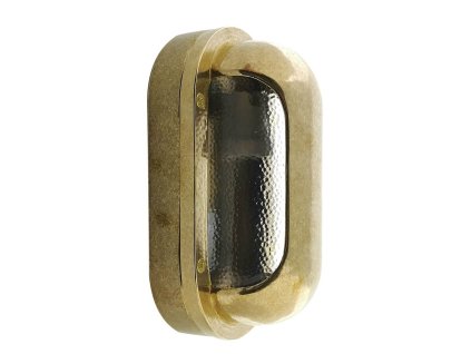 Mosazné nástěnné světlo na fasádu BULKHEAD 24/IP64