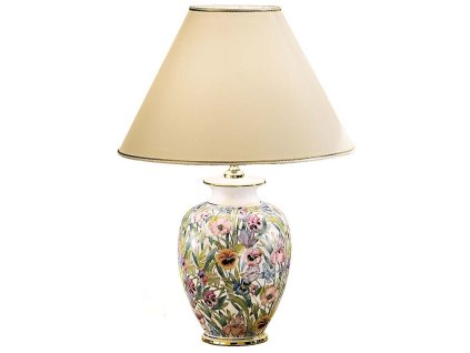 Stolní lampa s květinami GIARDINO PANSE 0014.74