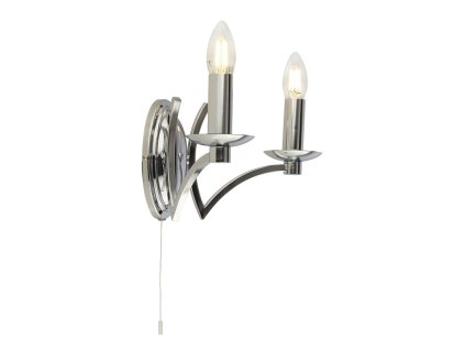 Designově nástěnné svítidlo Searchlight Ascot 41312-2CC
