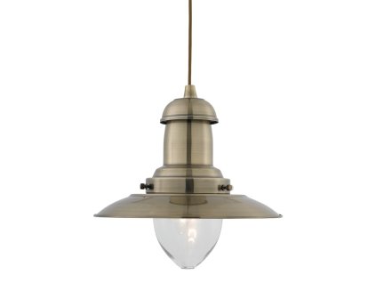 Searchlight FISHERMAN 4301AB závěsné retro svítidlo