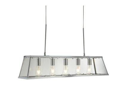 Industriální závěsné svítidlo Searchlight VOYAGER 4614-5CC