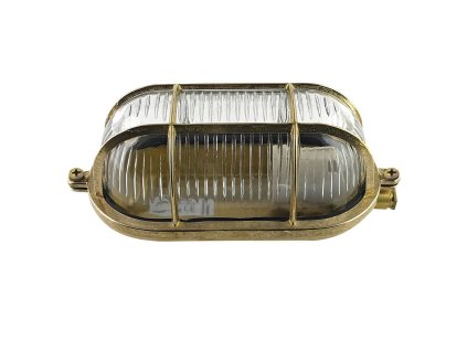 Mosazné svítidlo s IP64 FACTORY Bulkhead 47/1x E27/22 cm