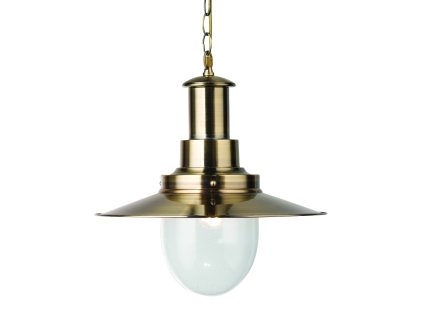 Závěsné retro svítidlo Searchlight FISHERMAN 5301AB