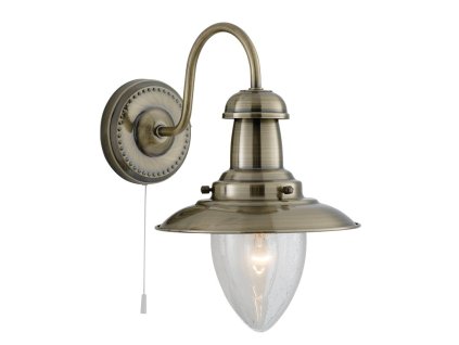Nástěnné retro svítidlo Searchlight FISHERMAN 5331-1AB