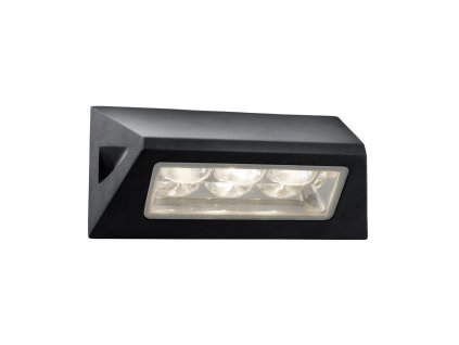Venkovní nástěnné LED svítidlo Searchlight 5513BK