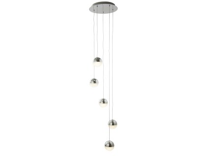 Searchlight MARBLES 5845-5CC moderní závěsné LED svítidlo