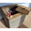 Stolek z kartonu - taburet Cardboard stool