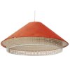 SENSEI Ratan - oranžové závěsné světlo nad stůl