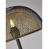 Stojací lampa s drátěným stínidlem HONEYCOMB EU6849BGO