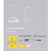 Designové závěsné LED svítidlo Faneurope LED-DOLOMITE-S65