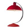 Červená lampa retro FRANKLIN RED