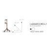 Stolní lampa z trubek AMARCORD-L1