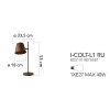 Industriální stolní lampa COLT-L1 RU