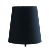 Černá hotelová lampička ELVIS-L NERO
