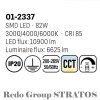 LED přisazené stropní svítidlo Redo 01-2337/CCT LED 82W