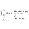 Designové nástěnné Faneurope HABITAT-AP BCO