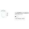 Stolní lampa kulatá LAMPD-L15 BCO
