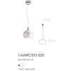 Moderní závěsné svítidlo  Faneurope I-NARCISO-S20