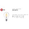 LED žárovka 10W Filament neutrální barva