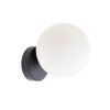 Redo Volley černé nástěnné světlo/bílá koule