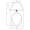 Stolní lampa 4Concepts CAPRI L014041215