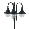 Vysoká zahradní lampa PAVIA IP44/3x E27/190 cm