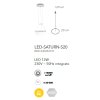 Designové LED svítidlo Faneurope  LED-SATURN-S20