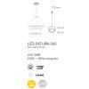 Designové LED svítidlo Faneurope LED-SATURN-S60