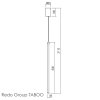 Redo TABOO 01-3114 designové závěsné svítidlo LED 9W