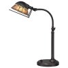 Vitrážová stolní lampa WHITNEY LED 7W/50 cm