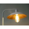 Bílá stojací retro lampa SCORPION