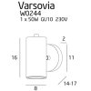 Nástěnné svítidlo MAXlight VARSOVIA W0244