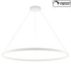Bílý kruhový LED lustr Redo FEBE 01-2881/ LED 75W